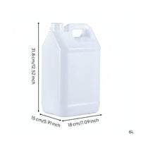Food-Safe Plastic Jug Versatile Plastic Jerry Can Complimentary for Kitchen