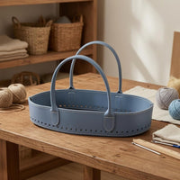 Crochet Bag Foundation Round Handle Woven Handbag Frame Stitched