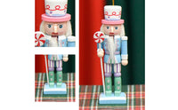 4 Pieces Nutcracker Figurine with Holiday Sweet Nutcracker   Tabletop Decor for Decorators, Collectors, Holiday Displays, Shelves