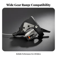 Mountain Bike Gear Change Er Accurate Gearing Mountain Bike Thumb Change Er Easy Installation Pedaling Gear Change Lever for DIY Enthusiasts, Cyclists