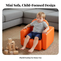 Convertible child's Chair and Table Waterproof Surface Toddler Armchair for Home