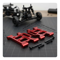 2 Pieces Front Lower Damping Arm   RC Car  Control Arm Replacement Hobby Vehicle Components for Bashing