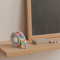Colored Foliage Border Sticker Easy Peel School Decor Die-Cut for Blackboard