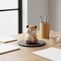 Yixing Violet Clay Dog Ornament Good Luck Violet Clay Tea Pet Collectible Tea Pet Dog Sculpture for Desk
