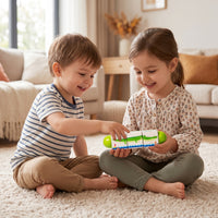 Rotating Puzzle Blocks Educational Wooden Puzzle Grasping Toy Interlocking Rotate Toy Learning for Toddlers, Home, Classroom