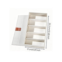 Oxford Cloth Glasses Organizer Stitched Closure Tab Eyewear Display Tray