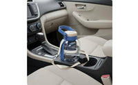 Portable Dog Water Cup with Strap Foldable Pet Water Bottle Wide Mouth Travel Bowl for Outdoor