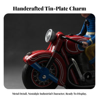 Clockwork Retro Motorcycle Ornament