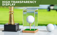 跨境透明亚克力高尔夫球展示盒 高级防尘Golf ball display box