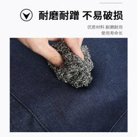 Denim Apron Cover Long Sleeve Anti-oil Protective Workwear for Factory Men and Women