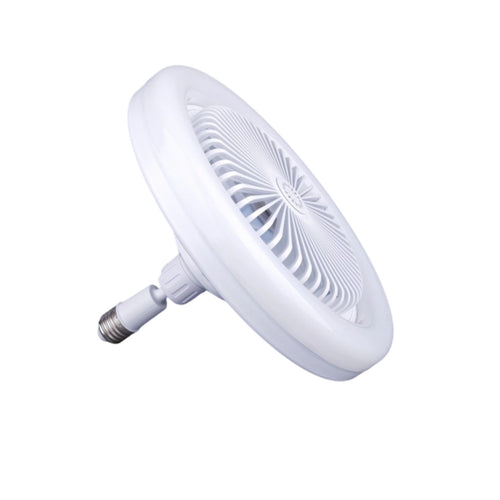 Remote-controlled Socket Fan Light Combining LED Light Source Socket Fan Screw-in Ceiling Fan Wireless Remote Suitable for Basement Classroom Library