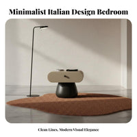 two-levellevel cumulusShaped Table Cute Appearance Bedside Stand polished Rounded Edges