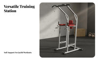 Commercial Grade Pull-up and Station Heavy Duty Steel Frame Multi-Function Fitness Frame Sturdy Construction Multi-Function Workout Frame Stable Four-Point Base for Athletes, Adults, Family, Gym, Full Body Exercise, Indoor, Garage