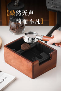 Wooden Knock Box for Coffee Grounds