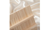 Ladder Design Jewelry Wooden Base Wooden Earring Card Display Space-Saving Wooden Earring Display Stand Boutique Owners, Live Online Broadcast