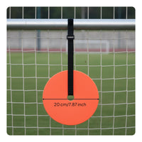 Soccer Accuracy Training Disc Portable Hanging Soccer Target goals Markers for Kids