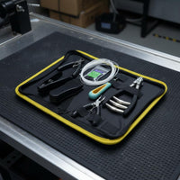 8 Pieces Badminton Racket Stringing Tool Kit Multi-Functional Badminton Stringing Clamp Kit Portable Racket Restringing Tool Set