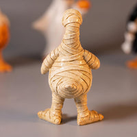 Halloween Duck Resin Figurine Set - Mummy, Pumpkin Reaper, Witch, Ghost