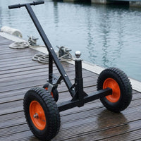 Vehicle Mover Dolly Rubber Tires Vehicle Tool Stable Wheelbase