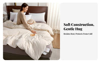 Soybean Fiber Quilt Skin-Friendly Cotton Quilt Core Anti-Clumping Fill for Home