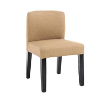 Removable and cleanable Cover Lowrear Upholstered Chair Minimalist Design Upholstered Side Chair Easy Assembly Dining Room Seat for Restaurant Owners, Homeowners, Interior Designers, Cafe, Kitchen, Home Office, Bedroom