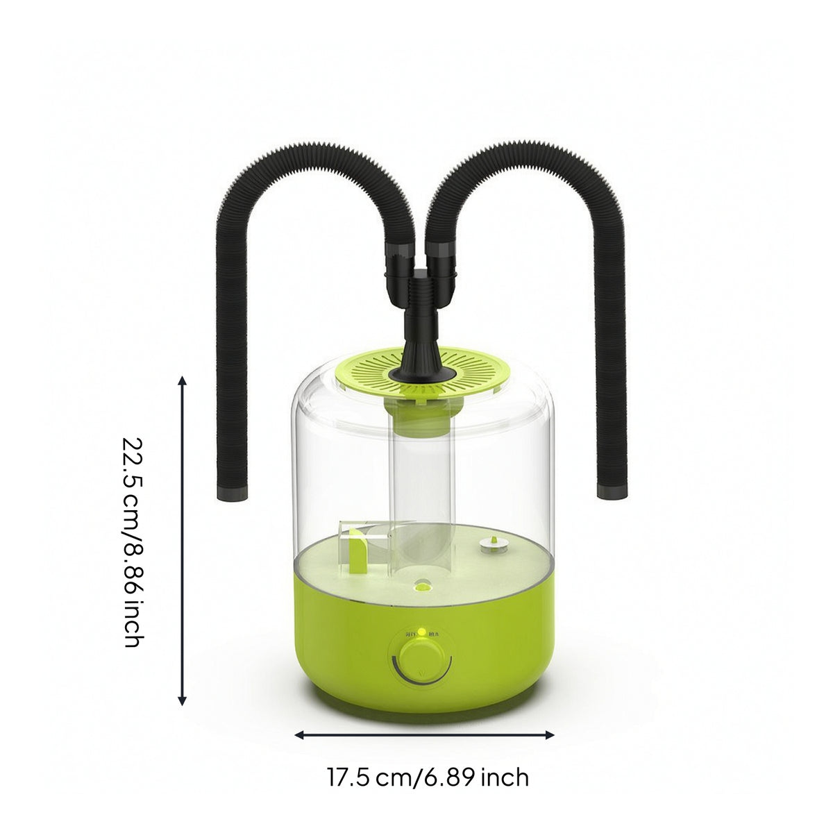 Reptile Humidifier Rotary Control Reptile Fogger Terrarium Humidifier Adjustable Terrarium Fogger Compact for Amphibian Owners