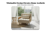 Space-Saving transformable Armchair Foldable Sofa Bed 2-in-1 Design Multi-Functional Furniture Adjustable Backrest for Apartment Dwellers, Students, Office Workers, Small Apartments, Study Room, Balcony