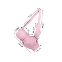 Mini Golf Ball Bag Lightweight Portable Golf Shoulder Bag Sports Accessory for Practice Range