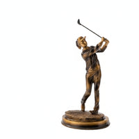 Golf Figurine Tabletop Golfer Statue Sculpted for Study, Golfers
