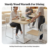 Table and Seating set Modern Minimalist & design for refreshment counters, Cafeterias