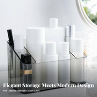 Mirror Cabinet Storage Box Tilted Accessibleing Cosmetics Organizer for Desktop