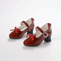 Classic Strap Doll Shoes Miniature BJD Doll Shoes Elegant for Collection Display