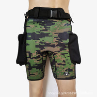 3MM户外水肺潜深潜自由潜潜水湿衣浮技潜短裤长裤一件代发