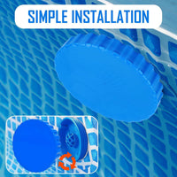 Intex Above Ground Pool Inlet Replacement Parts Kit with Closure Kit
