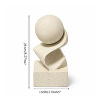 Abstract Sculpture Modern Geometric Sculpture Contemporary Abstract Statue for Entryway, Hotel