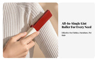 No Damage to Textile Washable Sticky Roller Strong Adhesion Washable Lint Roller Compact Design for Travelers, Homeowners, Home, Car