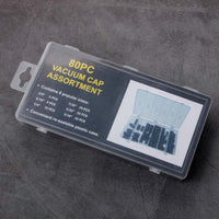 80pc橡胶防尘帽套装 VACUUM CAP ASSORTMENT黑色密封件橡胶保护套