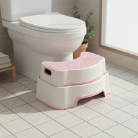 Multi-Functional Squatting Toilet Aid Stool Ergonomic Design Non-Slip Potty Training Stool for Women