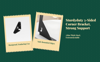 Heavy-Duty 90° Angle Bracket