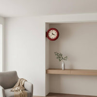 Corner Wall Timepiece Decorative Home Decor Easy to Install