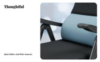 Transformable Lounger Double-purposeUse Design Transformable Armchair Bed Fully Reclining Sturdy Frame for Students