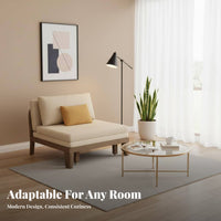 Foldable Design Extendable Slatted Daybed two-in-onePurpose Sofa Bed Removable and cleanable Cover Sleeper Couch Space-Saving for Apartment Dwellers, Students, Homeowners, Bedroom, Living Room, Small Spaces