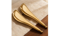 Smooth Facial Massage Stick Polished Body Massage Stick Slender Gua Sha Tool Teardrop-Shaped for Self-Care, Relaxation