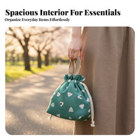 Small Canvas Tote Japanese and aesthetic meal tote adaptable for informal outdoor activityings, School