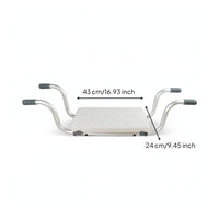 Bathtub Board with Adjustable Arms Comfortable Bathroom Aid Safe for Elderly