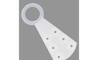 Cymbal Sizzler No Holes Cymbal Hanger with Bells Sizzle Chain Circlet-Shaped Drum Accessory Tapered for Drummers, Stage