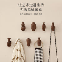 Muding Strong Adhesive Hook No-Drop Coat Hook Entryway No-Drill Nordic Door Hook Premium