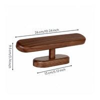 Wooden Watch and Bracelet  Display Stand Multi-Functional Watch and Bracelet Holder Crossbar Rack Jewelry Display Holder for Bedroom, Closet