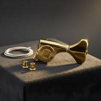 6 Pieces Winged Guitar Tuner Metal Alloy Musical Instrument Part
