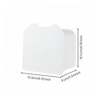 Napkin Holder Easy Accessible Lid Wall Mounted Storage Box for Bedroom, Women